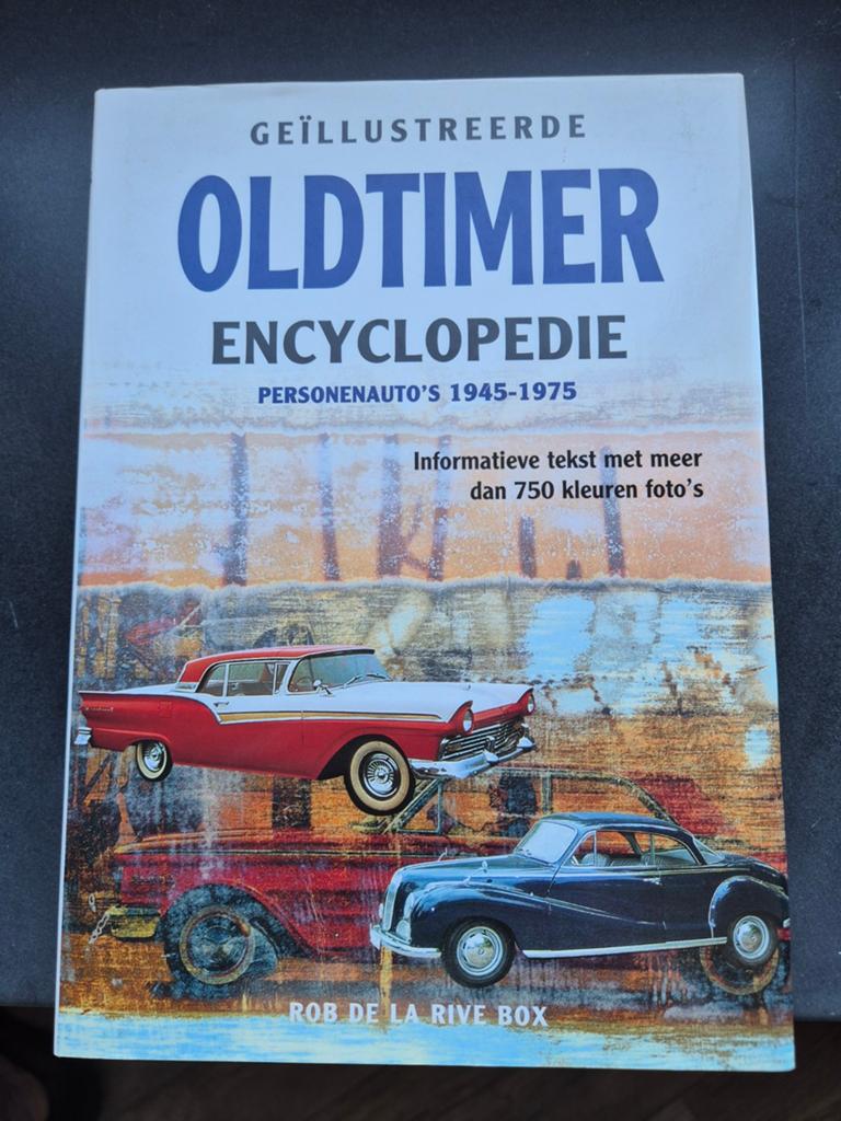 R. de la Rive Box - personenauto's 1945-1975, Ophalen of Verzenden, Zo goed als nieuw, R. de la Rive Box