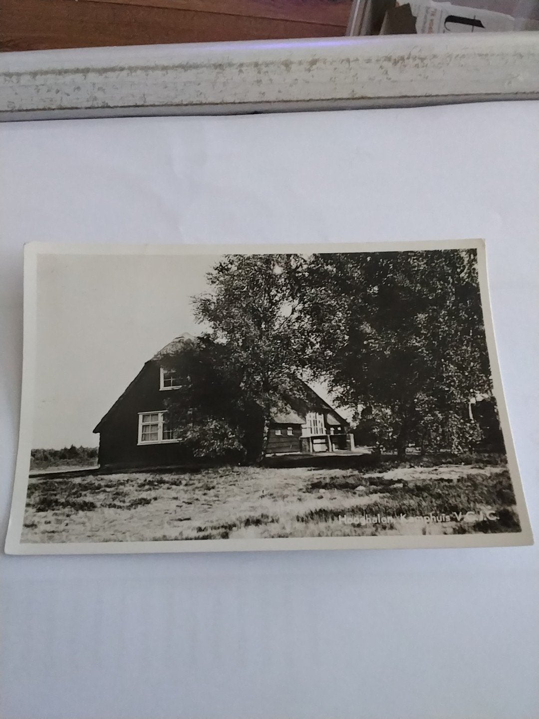 Oude ansichtkaart  Hooghalen kamphuis V.C.J,C, Ophalen of Verzenden, Voor 1920, Gelopen, Drenthe