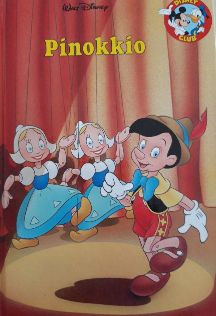 Disney Boekenclub: Pinokkio boek met CD - Goede staat