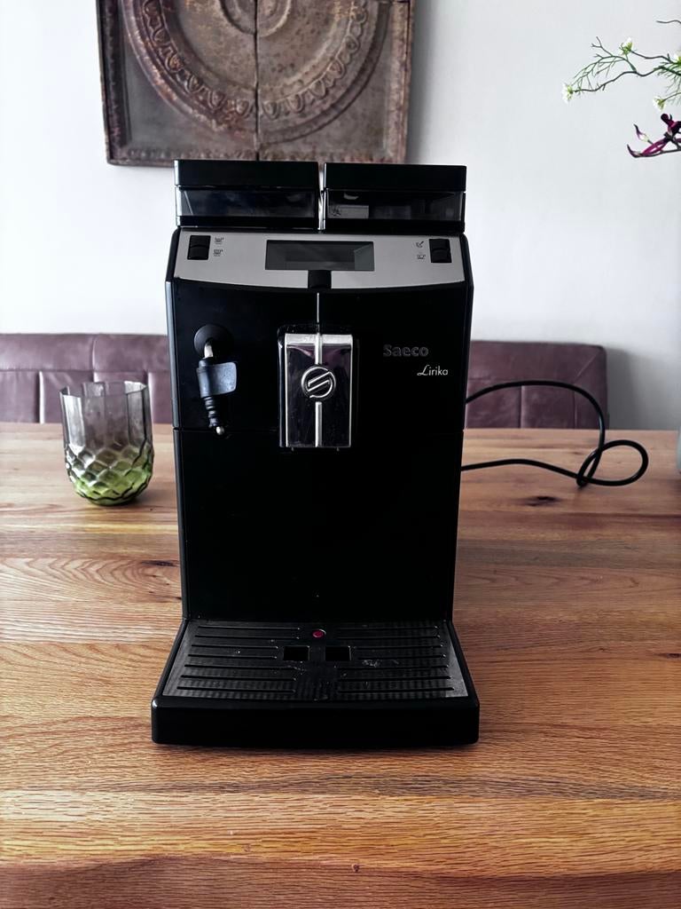 Saeco Lirika koffiezetapparaat, Stoompijpje, Gebruikt, Koffiemachine, Koffiebonen