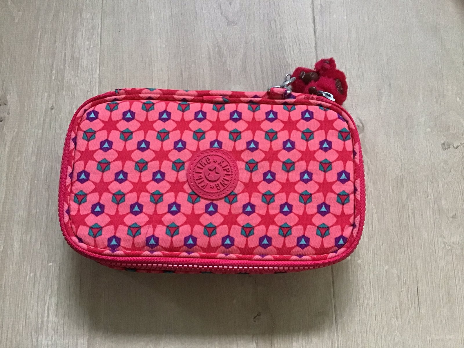 Kipling pennenzak/etui, met origineel Kipling aapje, Ophalen of Verzenden, Gebruikt
