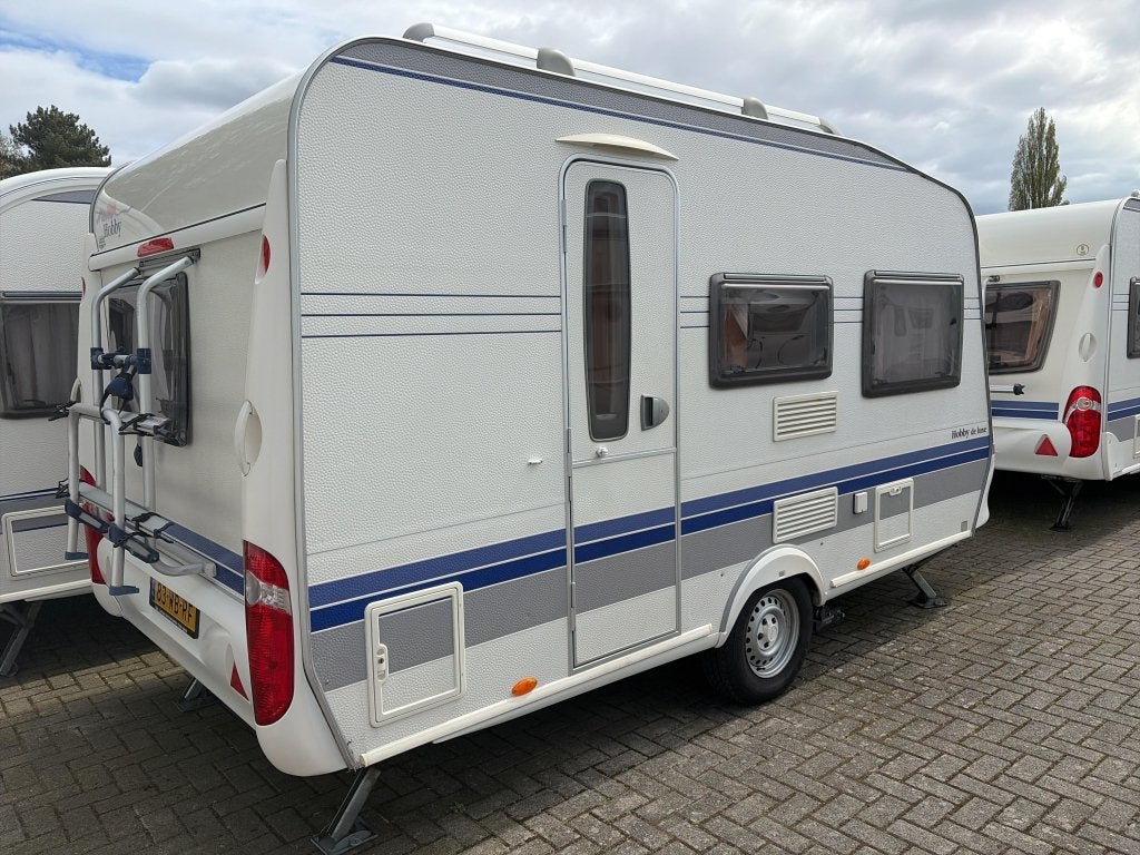 Hobby De Luxe 400 SF Mover/Voortent/Fietsdr., Caravans en Kamperen, Hobby, Bedrijf, Treinzit, Tot en met 4