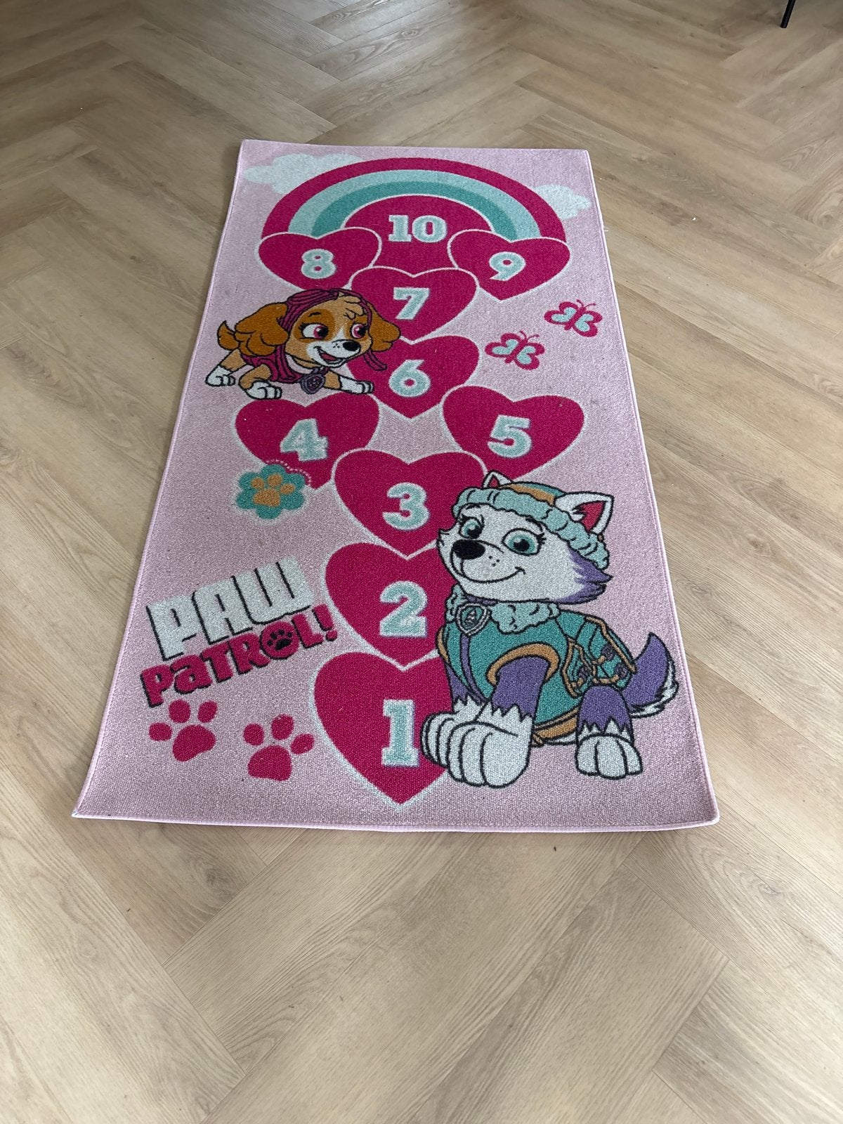Paw Patrol Hinkelbaan Vloerkleed - Roze Speelmat, Ophalen, Gebruikt