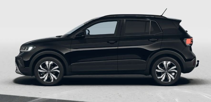 Volkswagen T-Cross 1.0 TSI Life Edition !Profiteer ook van, Zwart, 116 pk, Zwart, Bedrijf