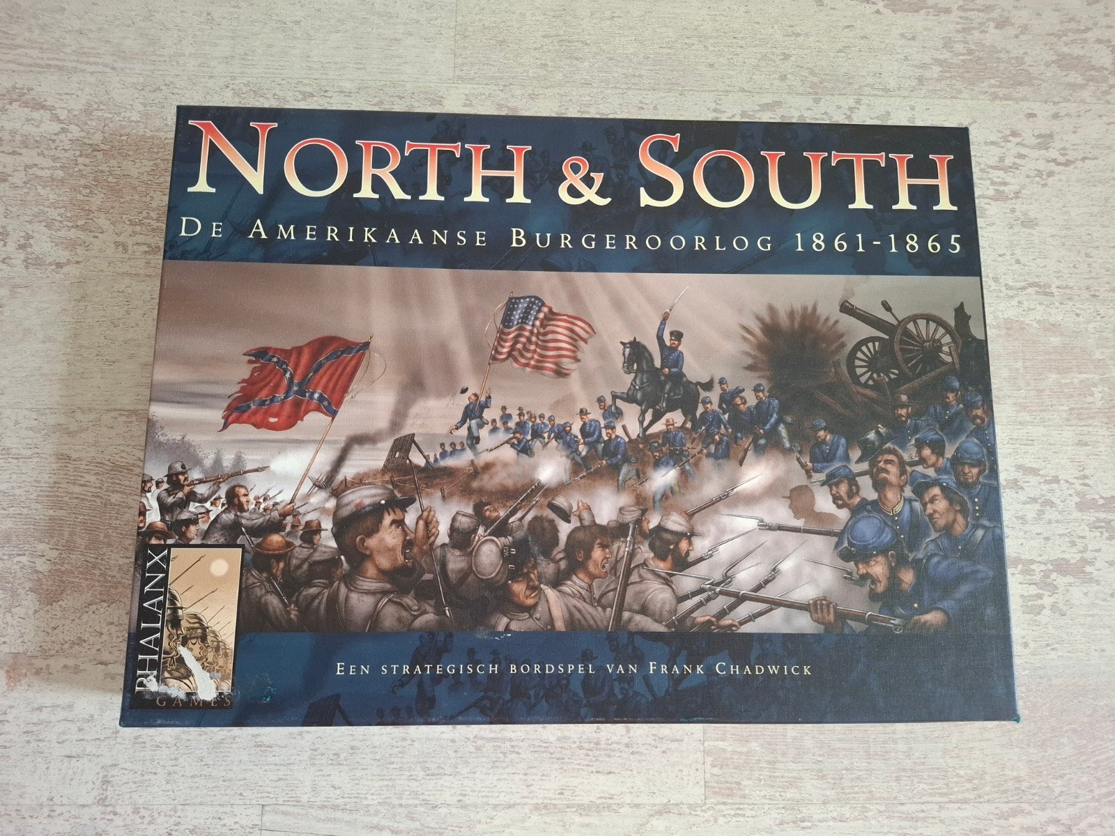 Prachtig spel North & South over de Amerikaanse burgeroorlog, Vijf spelers of meer, Ophalen of Verzenden, Zo goed als nieuw