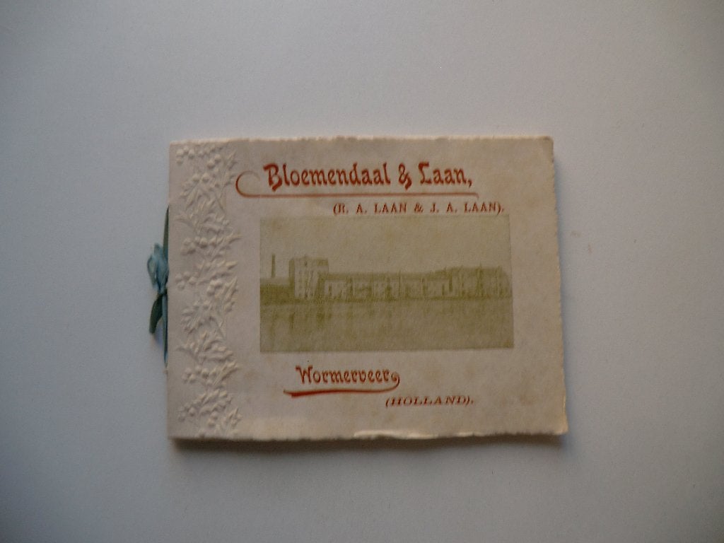 Wormerveer,Wormer,Bloemendaal en Laan,rijst en oliemolens, Ophalen of Verzenden, Voor 1920, Ongelopen, Noord-Holland