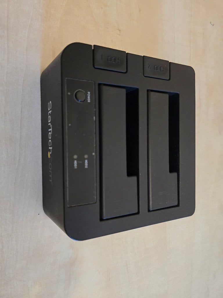 StarTech USB 3.1 Dual Bay SATA Docking Station SSD/HDD, Computers en Software, Dockingstations, Ophalen of Verzenden, Gebruikt
