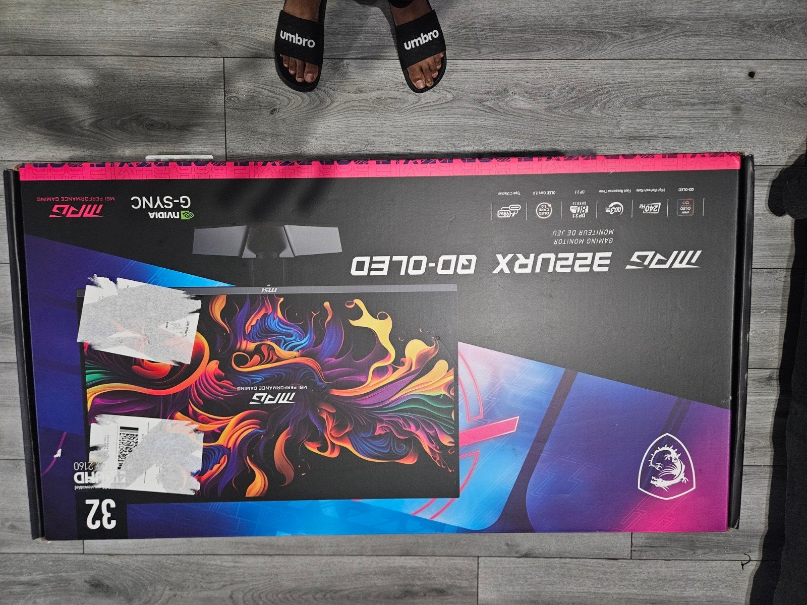 MSI MPG 322URX QD-OLED Gaming Monitor - Nieuw, Ophalen of Verzenden