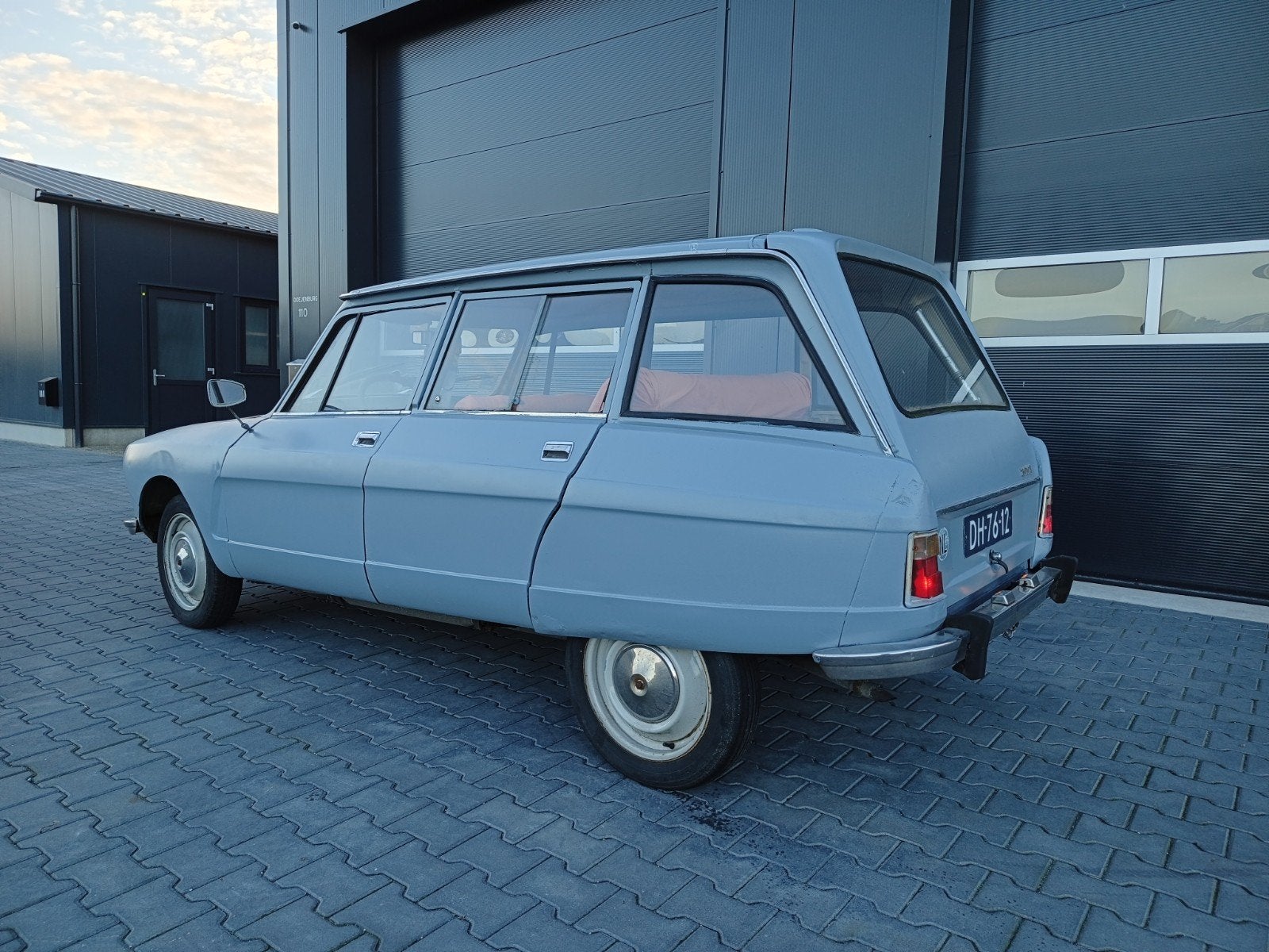 Citroën AMI 8 0.6 break 1972 Grijs, Auto's, Stof, 602 cc, Stationwagon, Handgeschakeld