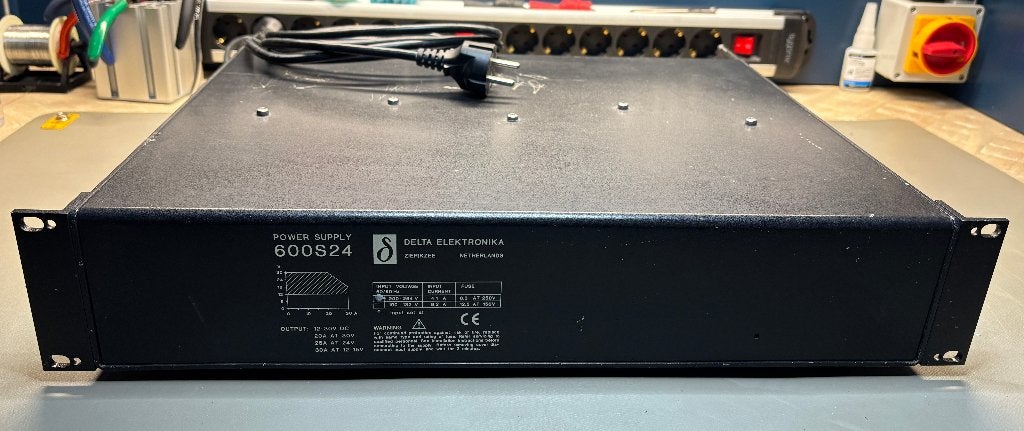 Delta Elektronika 600S24 voeding, Ophalen of Verzenden, Gebruikt, Zender en Ontvanger
