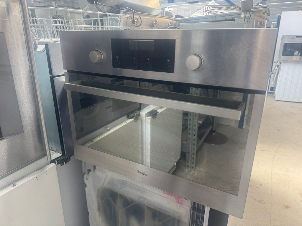Whirlpool combi oven schoon garantie bezorging, Combimagnetron, Ophalen of Verzenden, Zo goed als nieuw, Inbouw