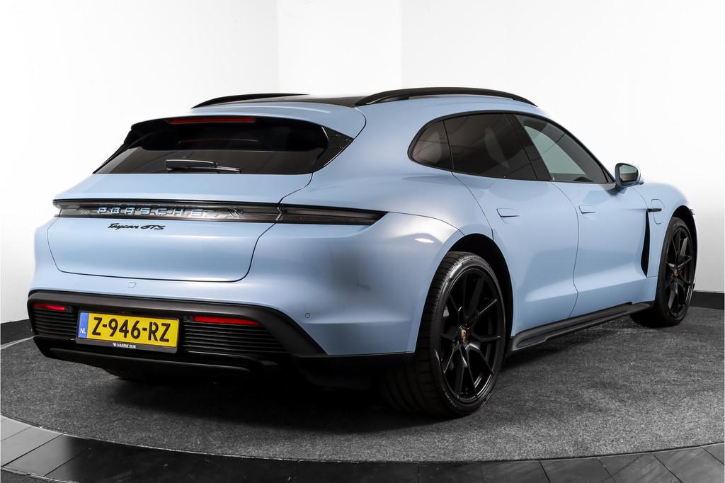 Porsche Taycan Sport Turismo GTS 93 kWh | SOH 95% | Sport Ch, Automaat, 110 €/maand, Leder, Geïmporteerd