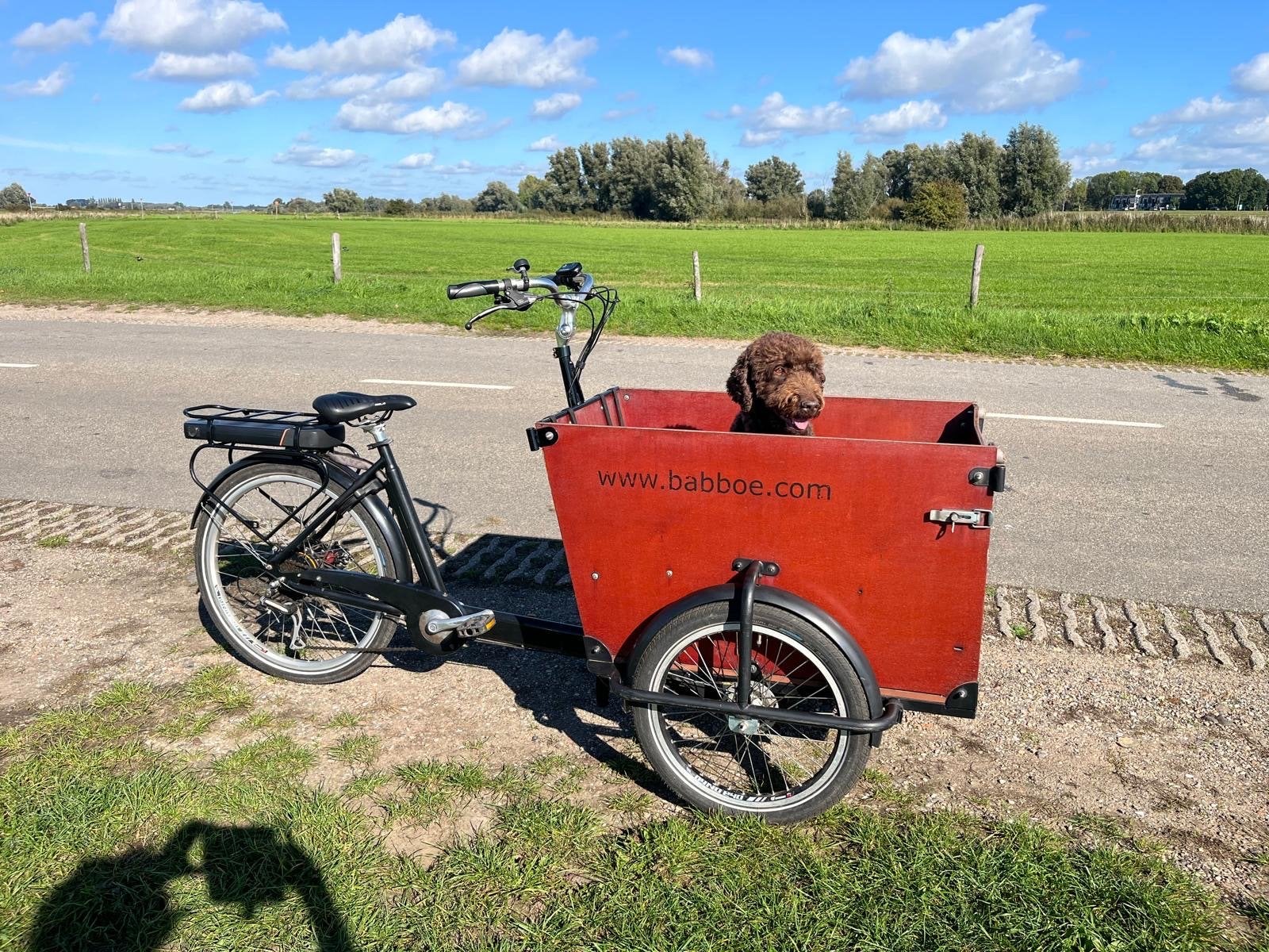 Babboe elektrische bakfiets - Nagekeken en Goedgekeurd, Elektrisch, Zo goed als nieuw, 2 kinderen, Ophalen