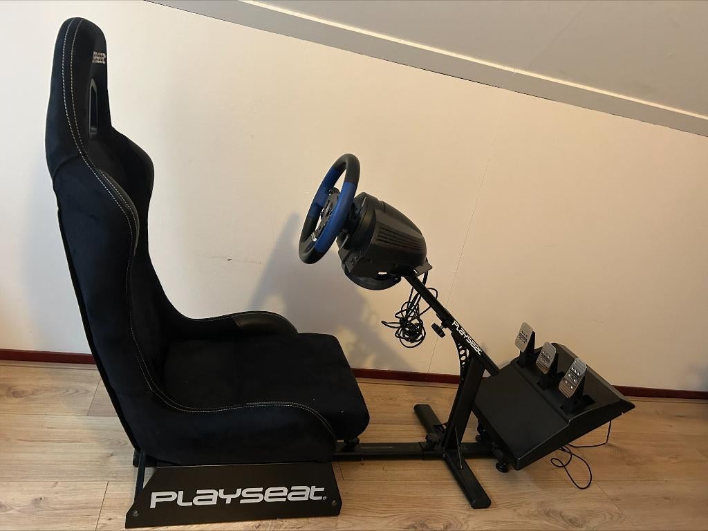 Playseat Evolution + Thrustmaster Stuur + Pedalen, Ophalen, Zo goed als nieuw, Playseat of Racestoel, PlayStation 5