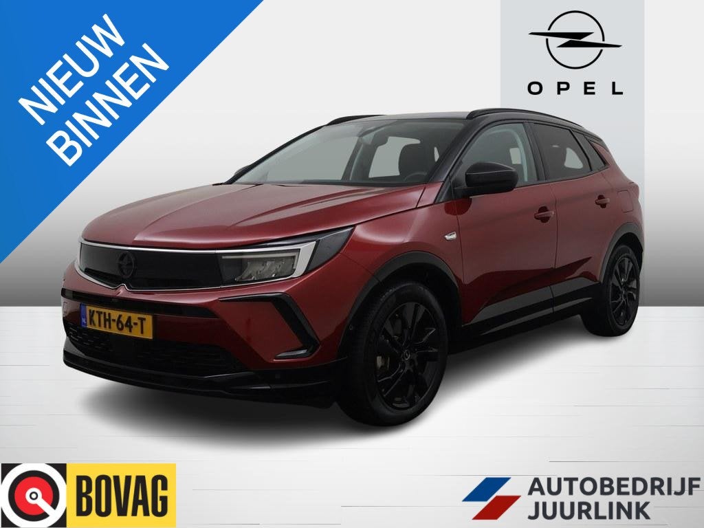 Opel Grandland 1.6 Turbo 225pk Plug-In Hybrid GS Keyless/El., Auto's, Opel, Dealer onderhouden, Euro 6, 4 cilinders, Leder en Stof