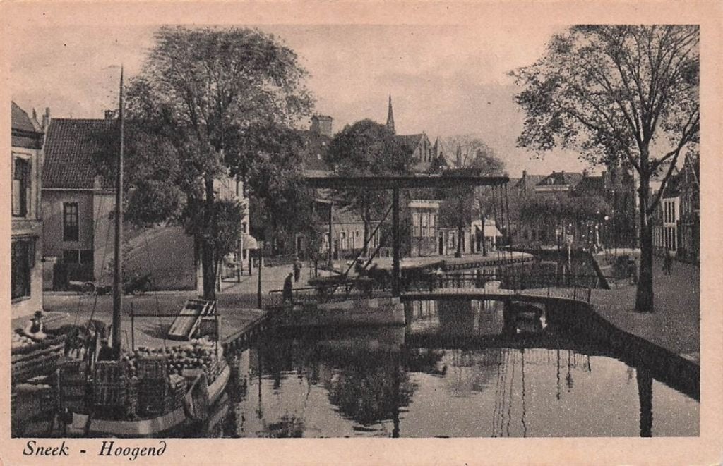 703-451-045 Sneek Hoogend, Verzenden, Voor 1920, Friesland