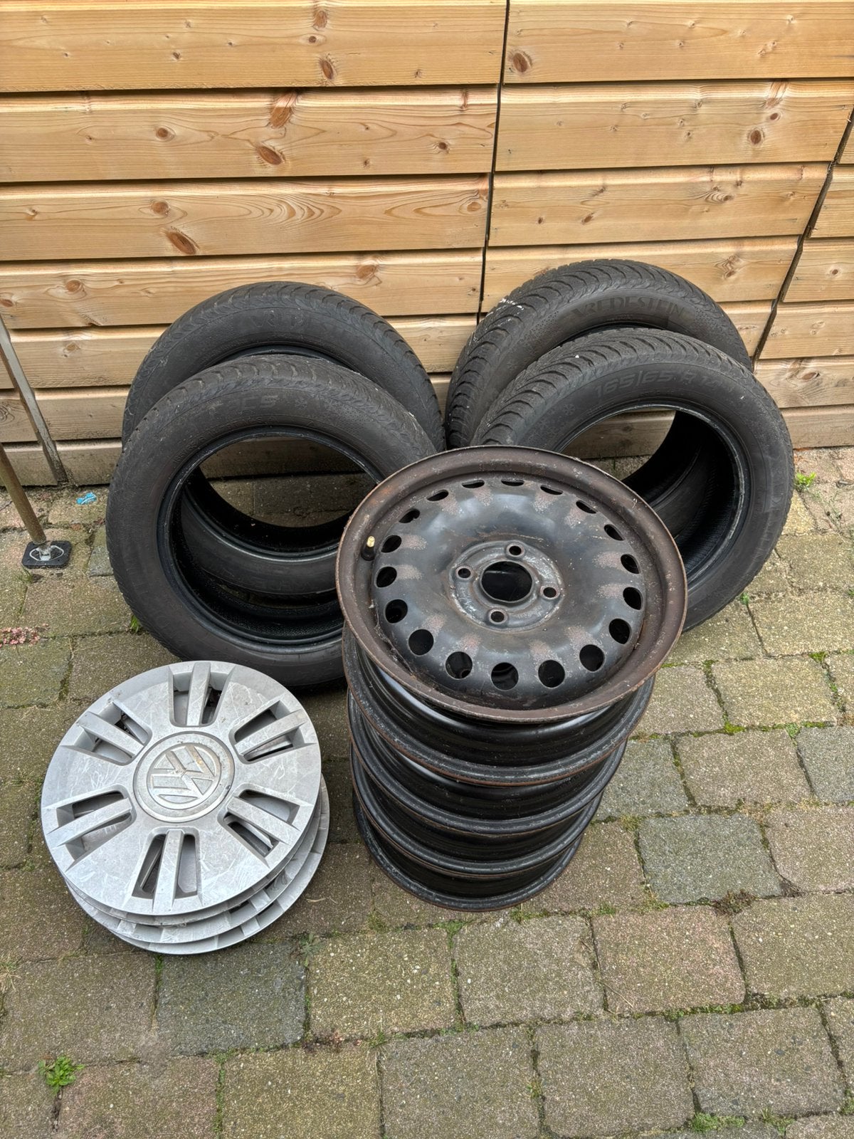 Volkswagen UP velgen Incl. banden, Ophalen, Volkswagen