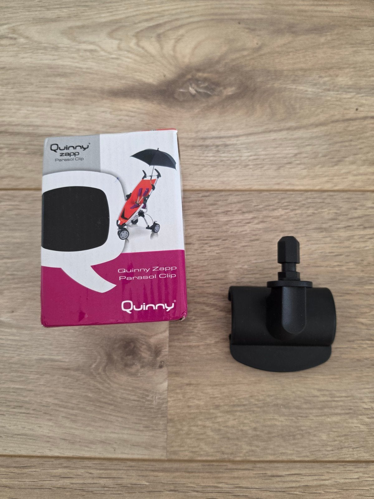 Quinny zapp parasol clip nieuw in doos, Ophalen, Nieuw, Kinderwagen, Quinny