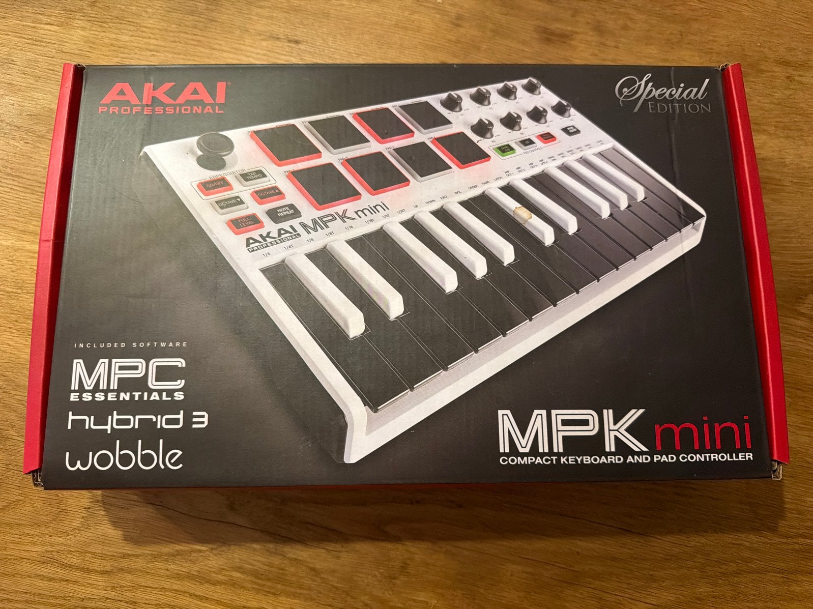 AKAI MPK mini Special Edition MIDI-keyboard, Ophalen of Verzenden, Gebruikt, Overige aantallen, Overige merken