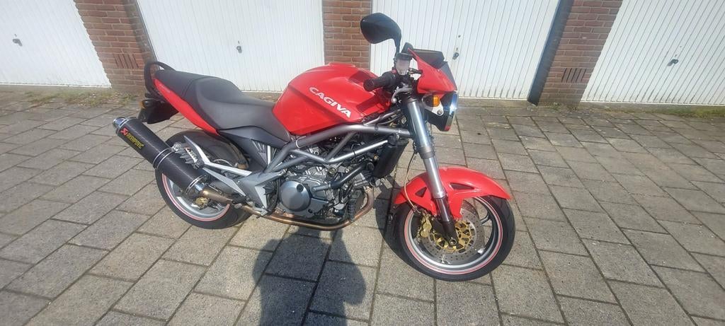 Cagiva Raptor 650 IE 2006 De Mooiste van NL, Motoren, Motoren | Cagiva, 651 cc, Handvatverwarming, 2 cilinders, Particulier