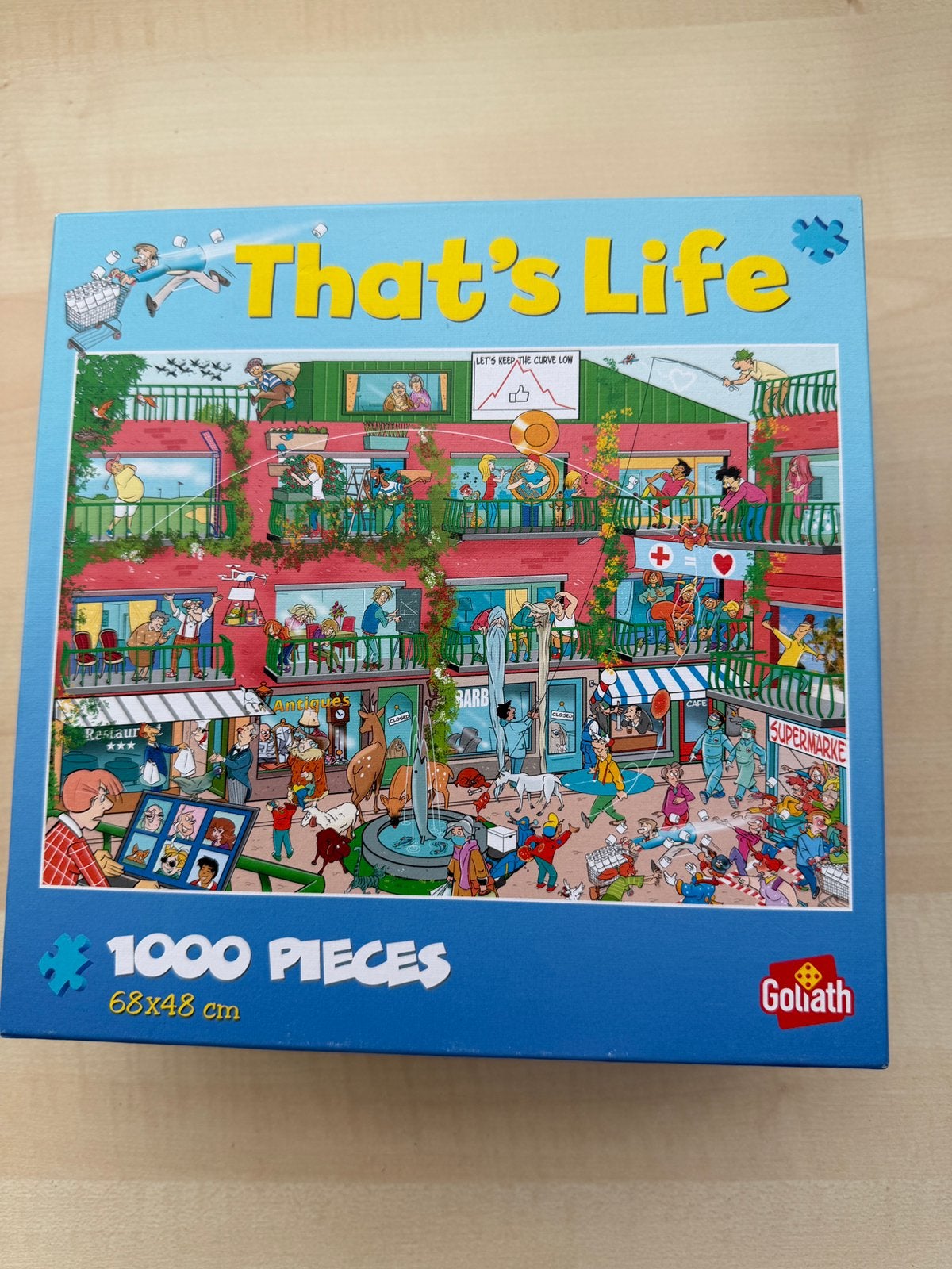 Puzzel that’s life compleet! 1000 stukjes, Ophalen of Verzenden, 500 t/m 1500 stukjes, Zo goed als nieuw