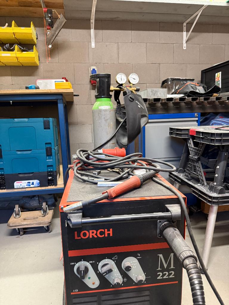 Lasapparaat Lorch 230/400volt, Ophalen, Zo goed als nieuw, 150 tot 250 ampère, Co2