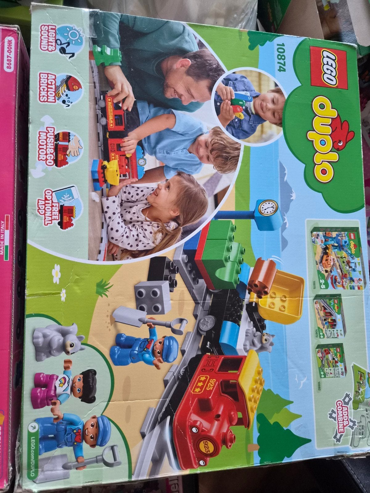 LEGO Duplo Stoomtrein 10874 - Complete set, Ophalen, Overige thema's, Zo goed als nieuw, Duplo