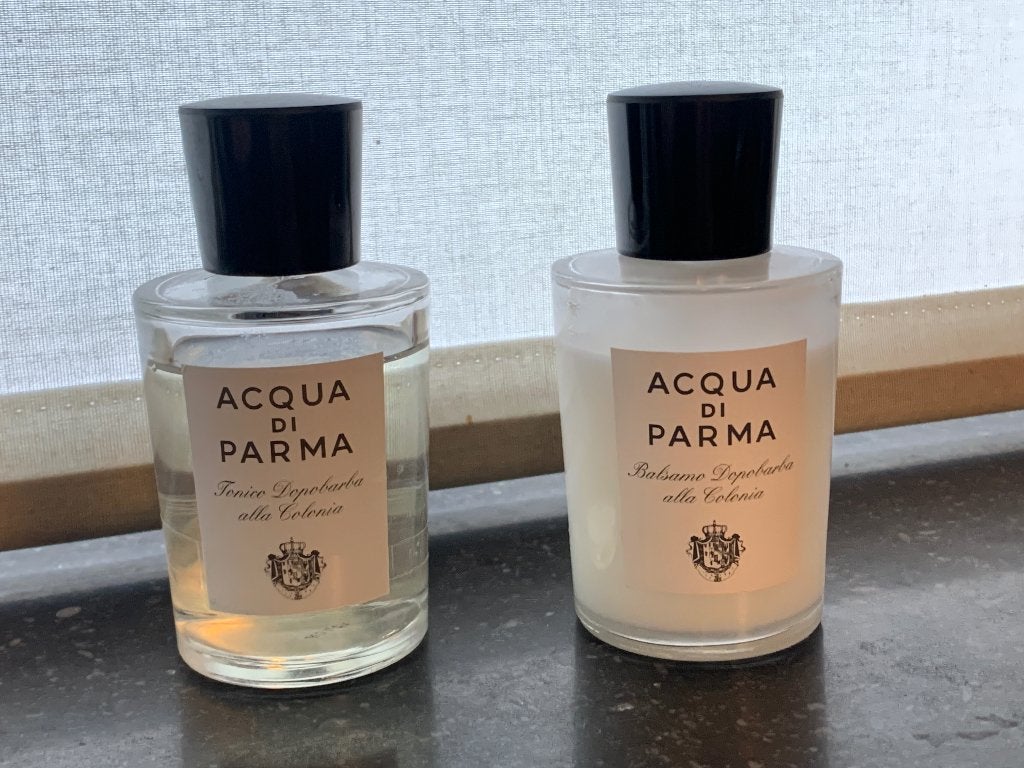 Acqua di Parma Colonia after shave lotion + balsem, Ophalen of Verzenden, Zo goed als nieuw
