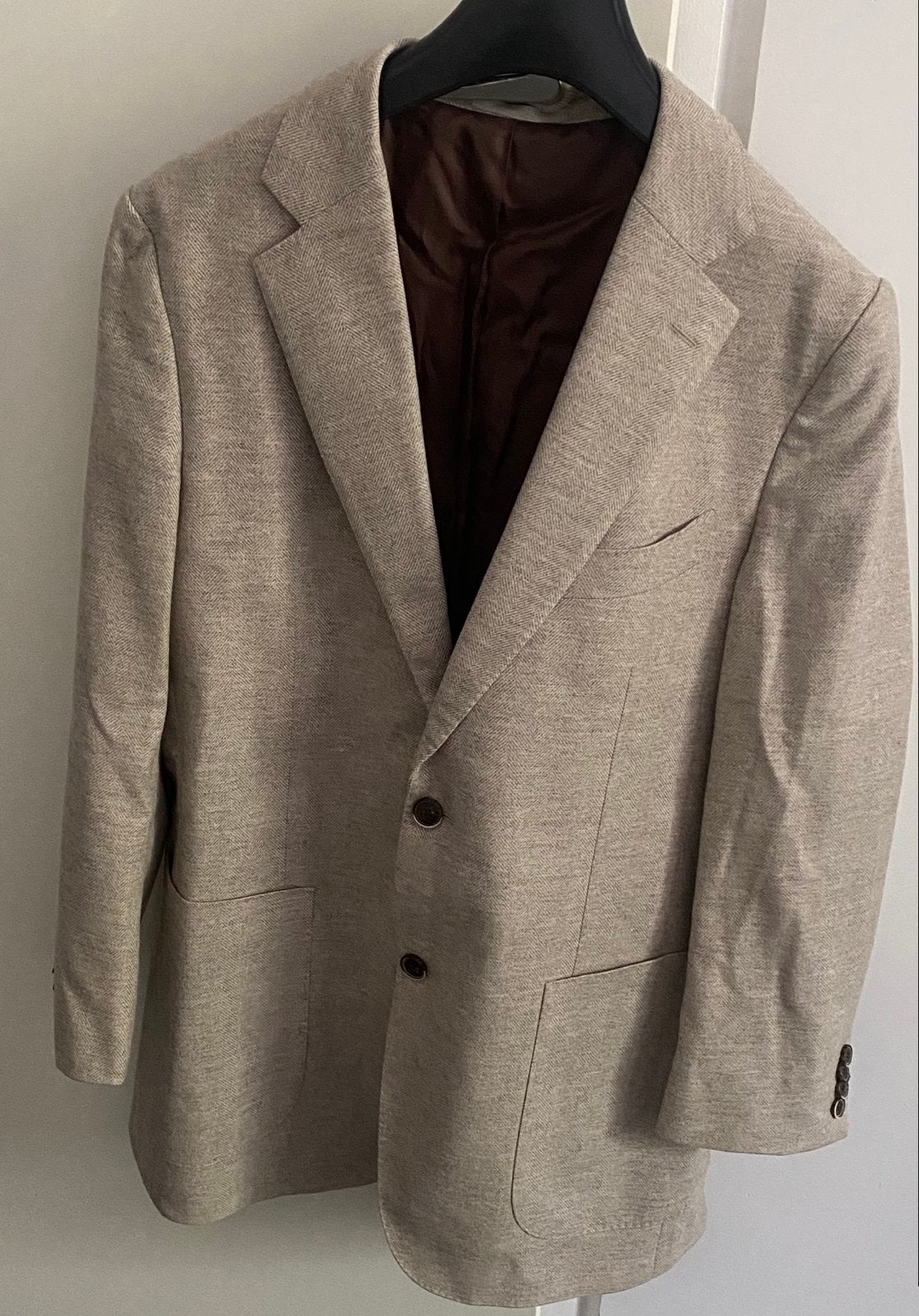 SuitSupply colbert, Ophalen of Verzenden, Zo goed als nieuw, Beige