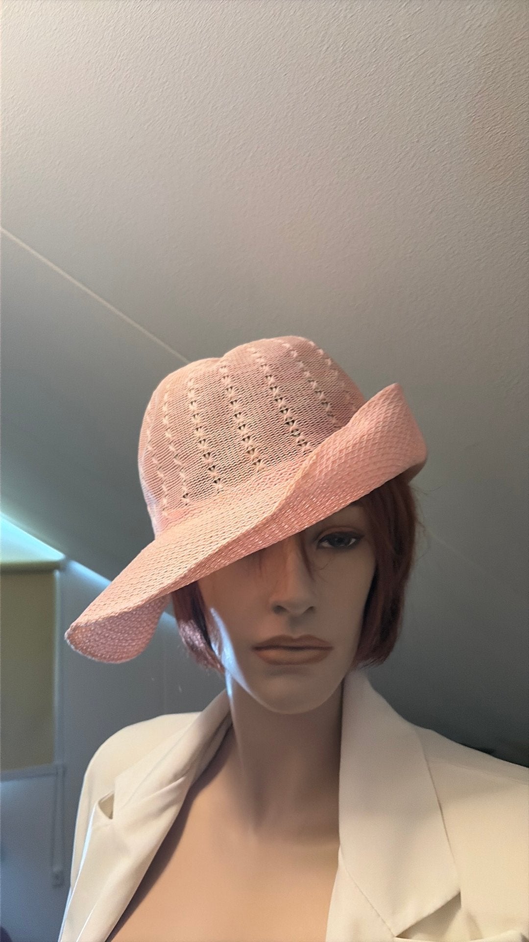 Lief roze hoedje, Ophalen of Verzenden, Zo goed als nieuw, One size fits all