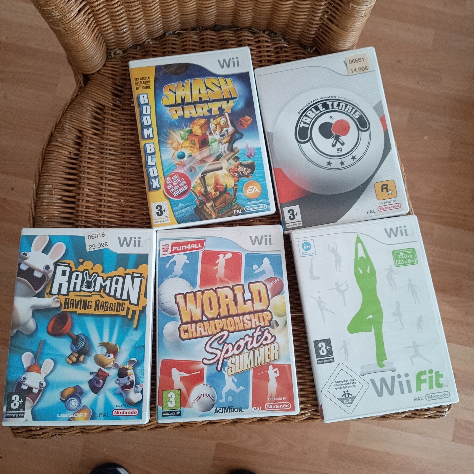 Nintendo wii spellen, Spelcomputers en Games, 3 spelers of meer, Ophalen, Zo goed als nieuw, Vanaf 3 jaar