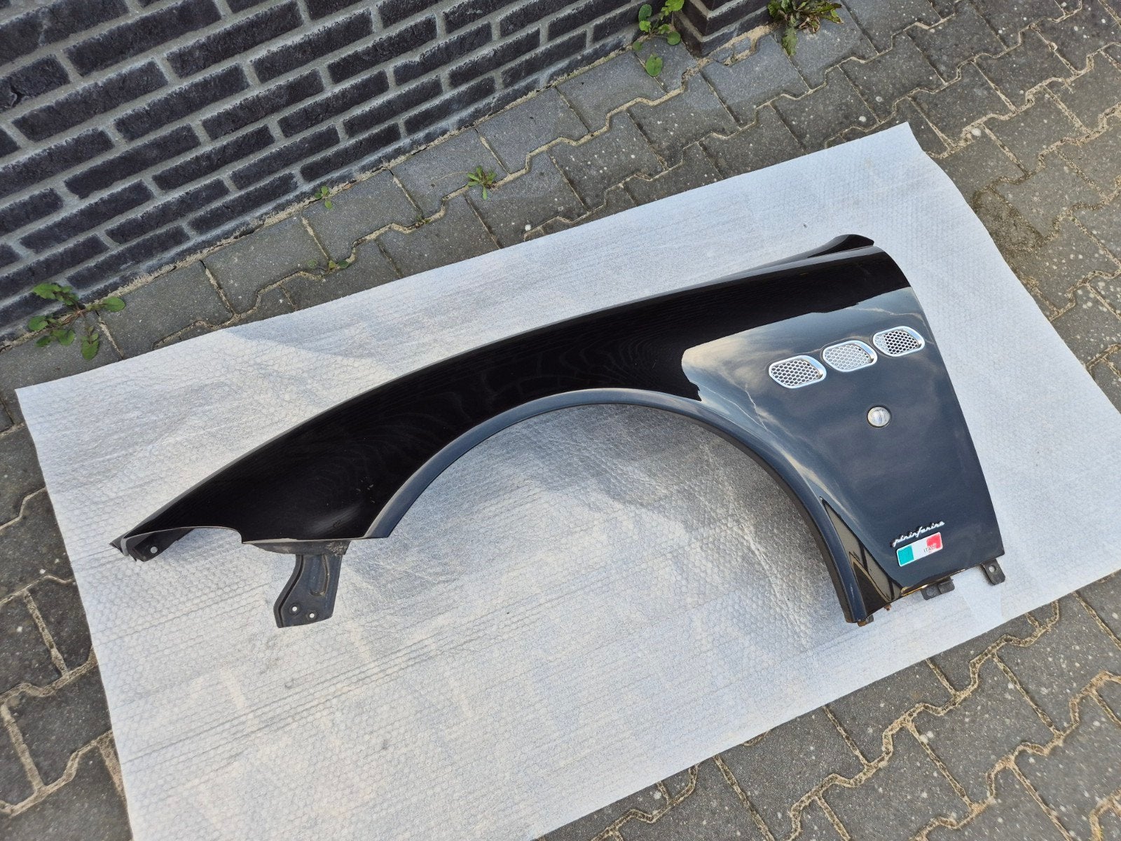 Zijscherm Spatbord  linksvoor Maserati Quattroporte V Nero C, Maserati, Voor, Onbekend, Ophalen of Verzenden