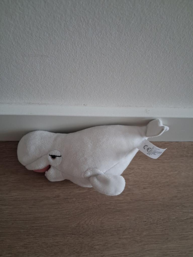 Knuffel Finding Dory Bailey 22 cm beloegawalvis walvis L558, Ophalen of Verzenden, Zo goed als nieuw, Overige typen