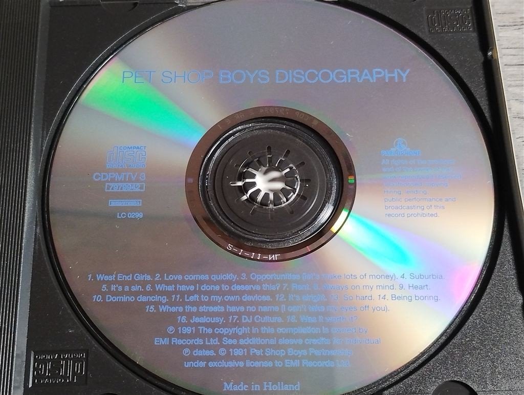 Pet Shop Boys ‎– Discography [The Complete Singles Collectio, Cd's en Dvd's, Cd's | Pop, Ophalen of Verzenden, Zo goed als nieuw