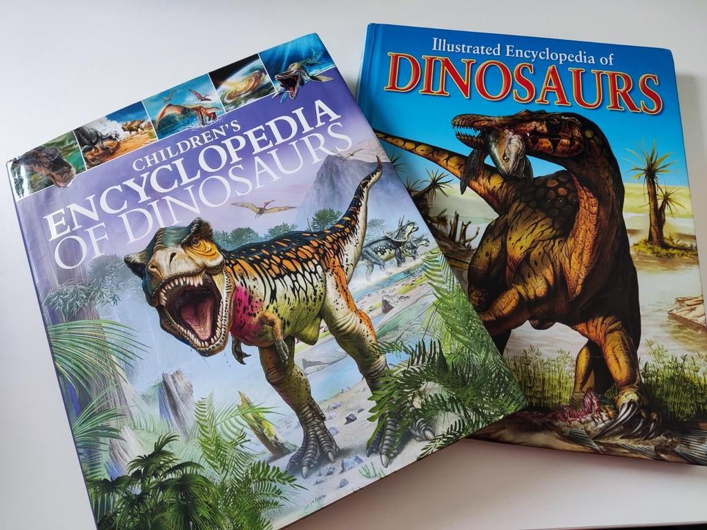 Dinosaurussen Encyclopedie Boeken engels - 2 Stuks, Ophalen, Gelezen, Dieren, Los deel