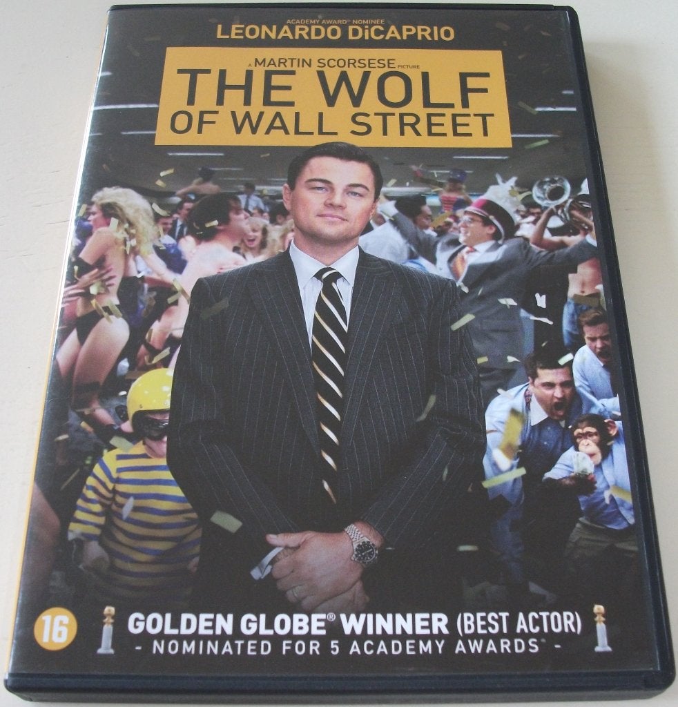 Dvd *** WOLF OF WALL STREET *** Martin Scorsese, Verenigde Staten, Engels, Vanaf 16 jaar, Nederlands