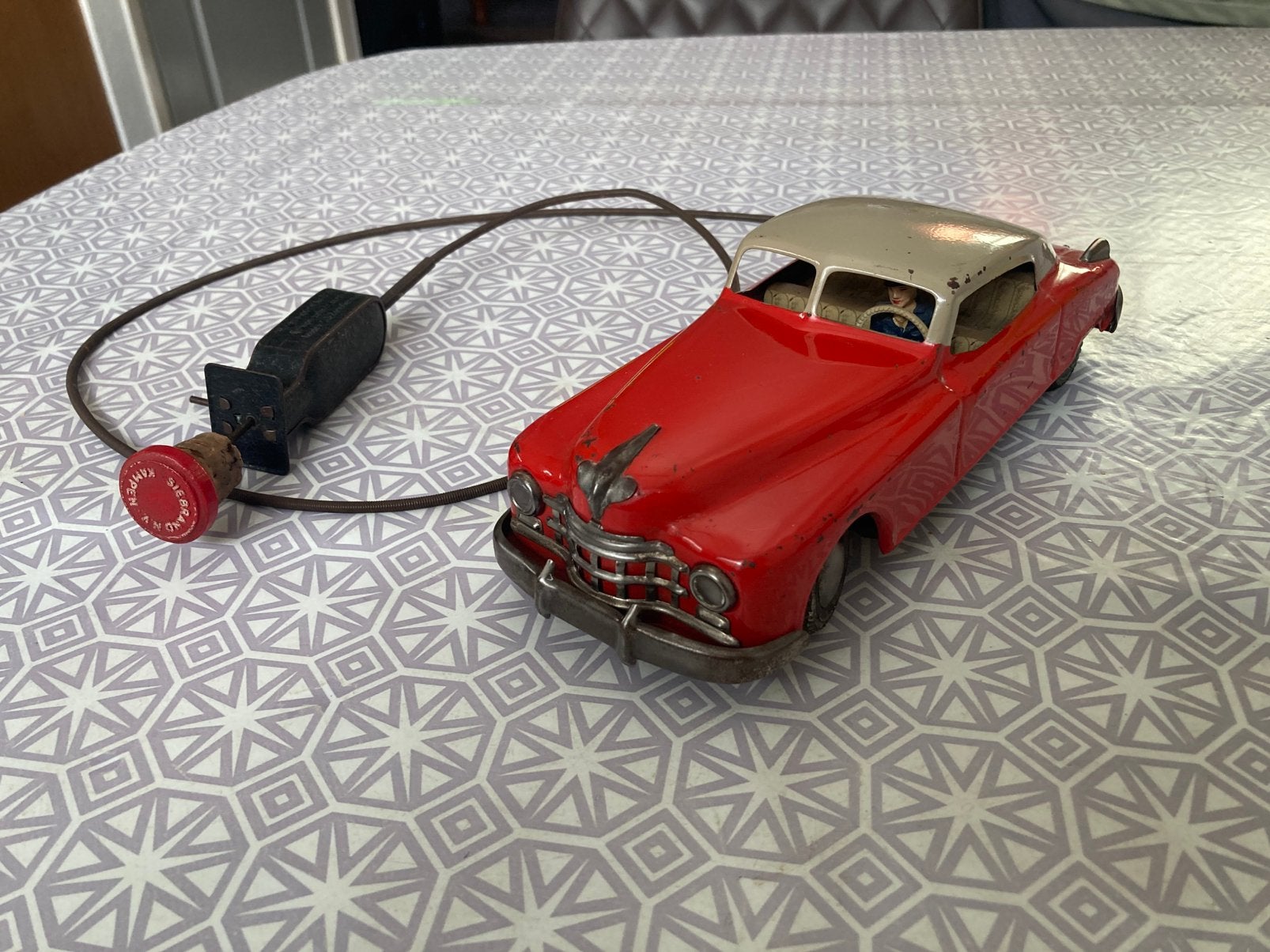 Blikken Arnold……..met kabel, Antiek en Kunst, Ophalen of Verzenden