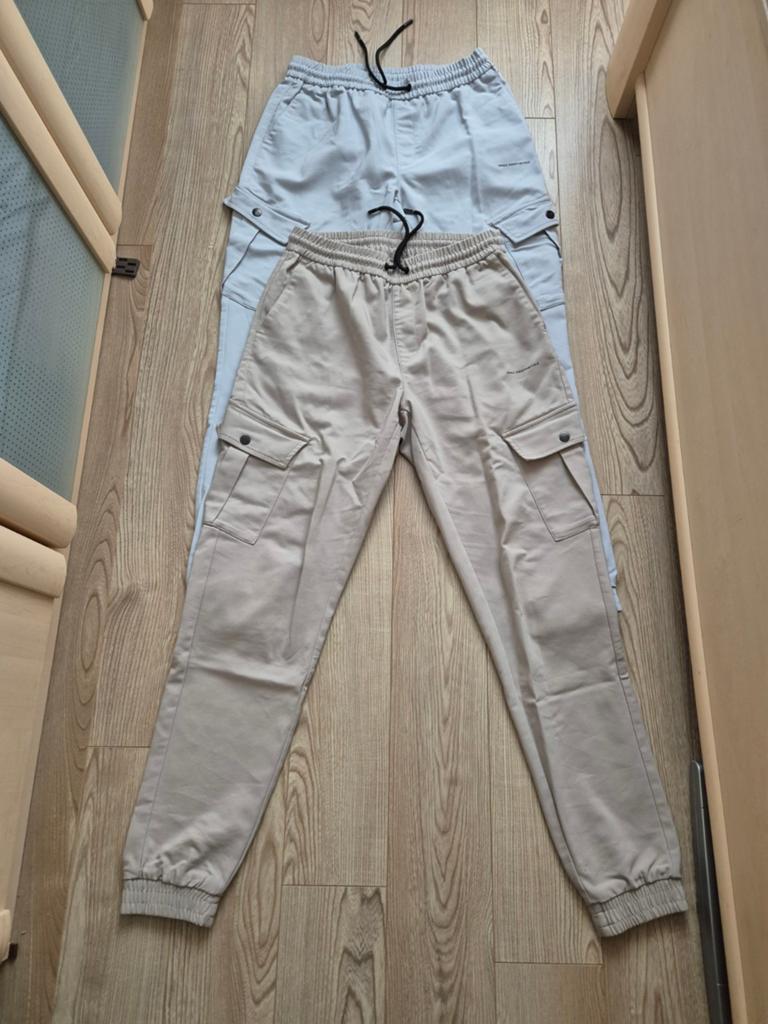 ZGAN  the Sting Dailey Aesthetikz Cargo Broeken Maat M, Kleding | Heren, Broeken en Pantalons, Maat 48/50 (M), Beige, Ophalen of Verzenden