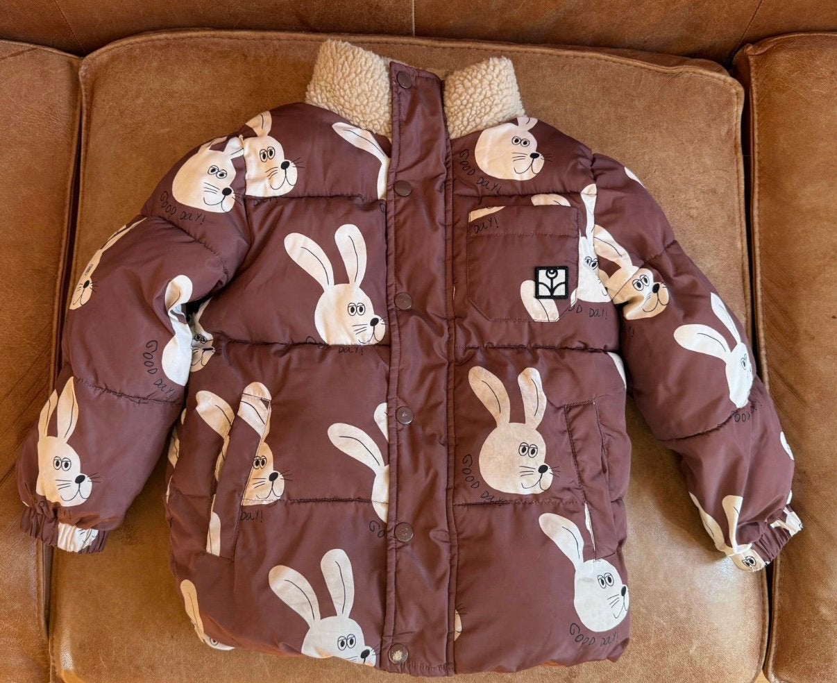 The campamento gewatteerde winterjas bunny 5-6 yr, Ophalen of Verzenden, Zo goed als nieuw, Jas