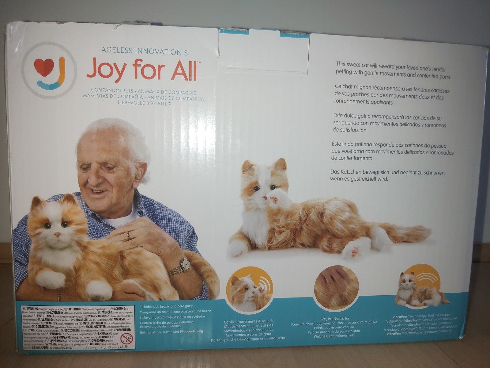 Joy for All Interactieve Kat - Realistisch Gezelschap, Overige merken, Overige karakters, Ophalen of Verzenden, Zo goed als nieuw