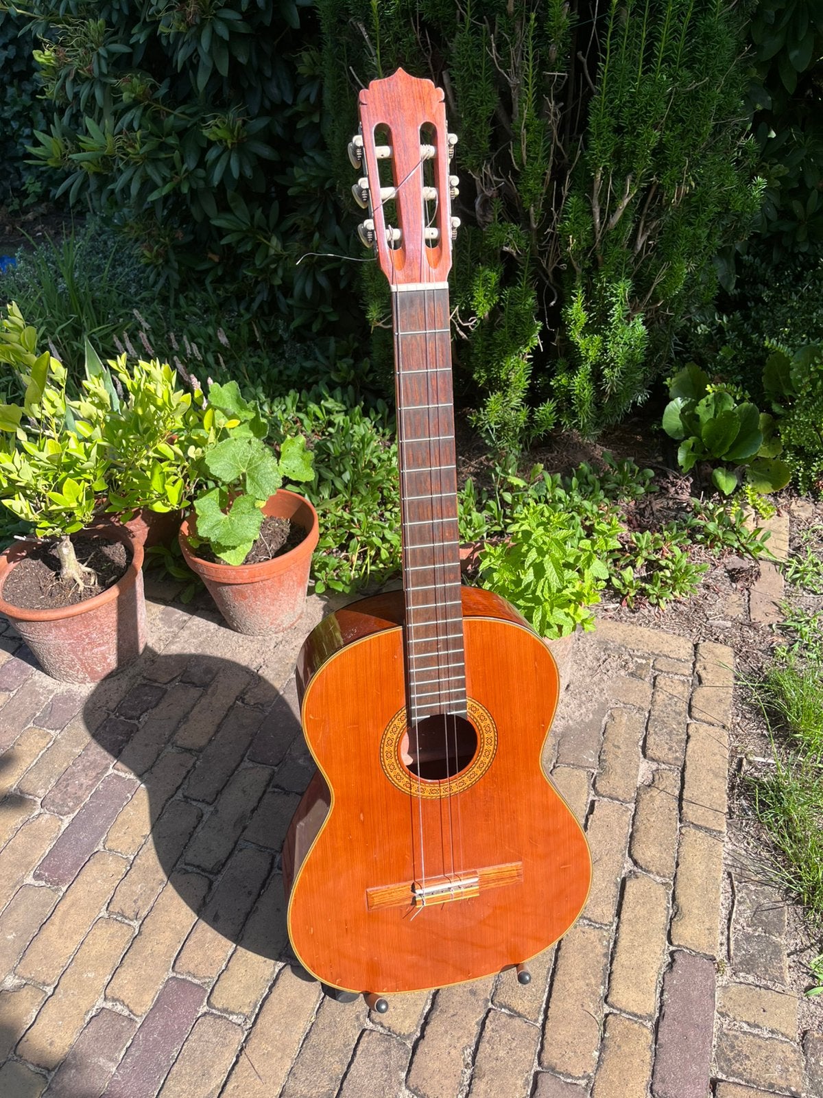 Spaanse akoestische gitaar Aria, Ophalen, Zo goed als nieuw, Klassieke of Spaanse gitaar