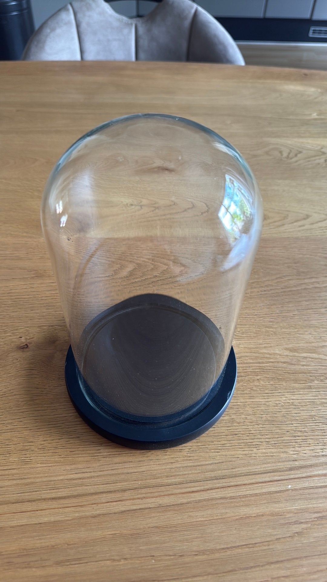 Glazen stolp, Glas, Ophalen, Nieuw, 11 cm