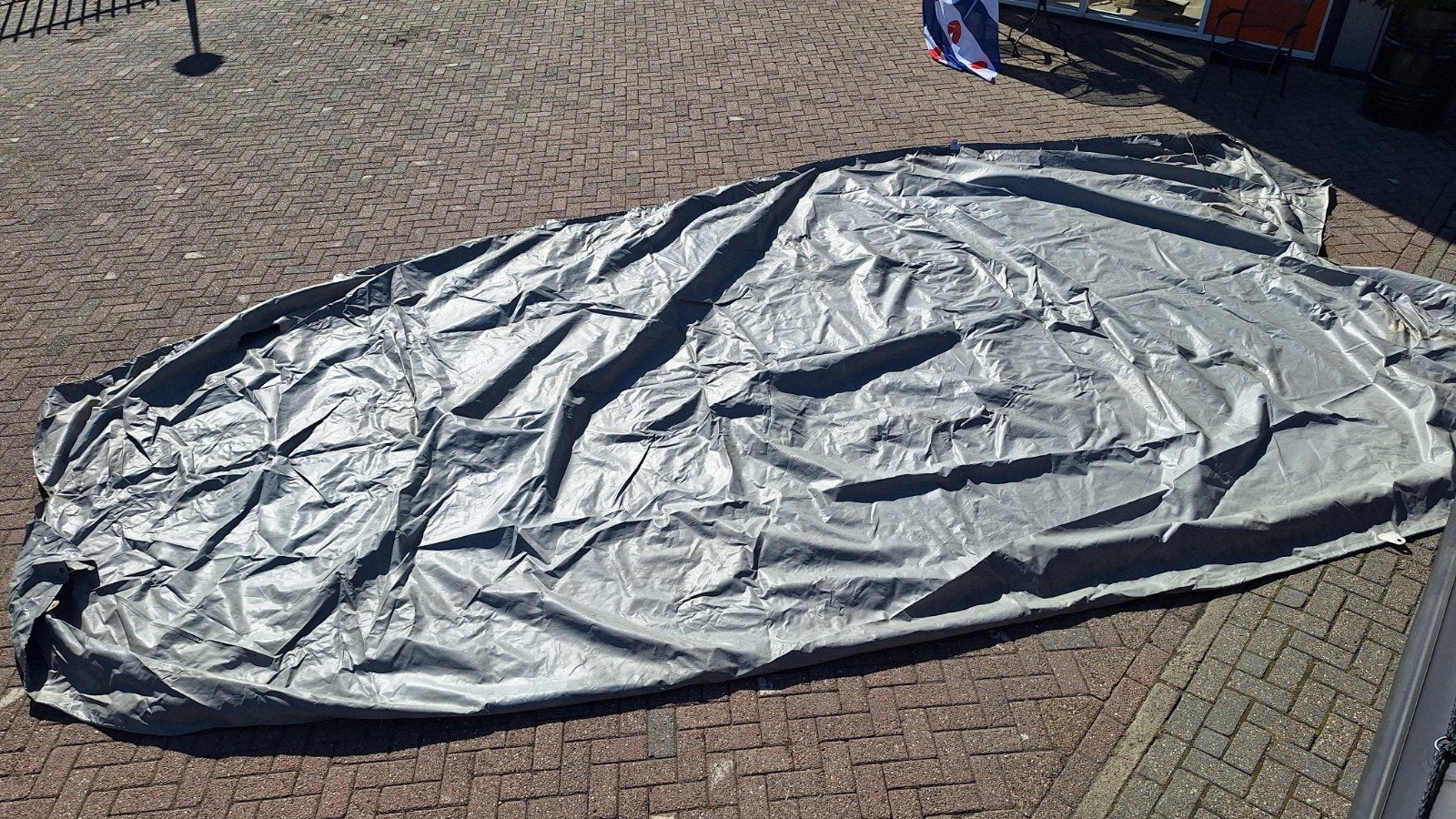 Zwaar PVC afdekzeil winterkleed winterzeil dekkleed, Ophalen, Gebruikt, Onderhoud en Reparatie