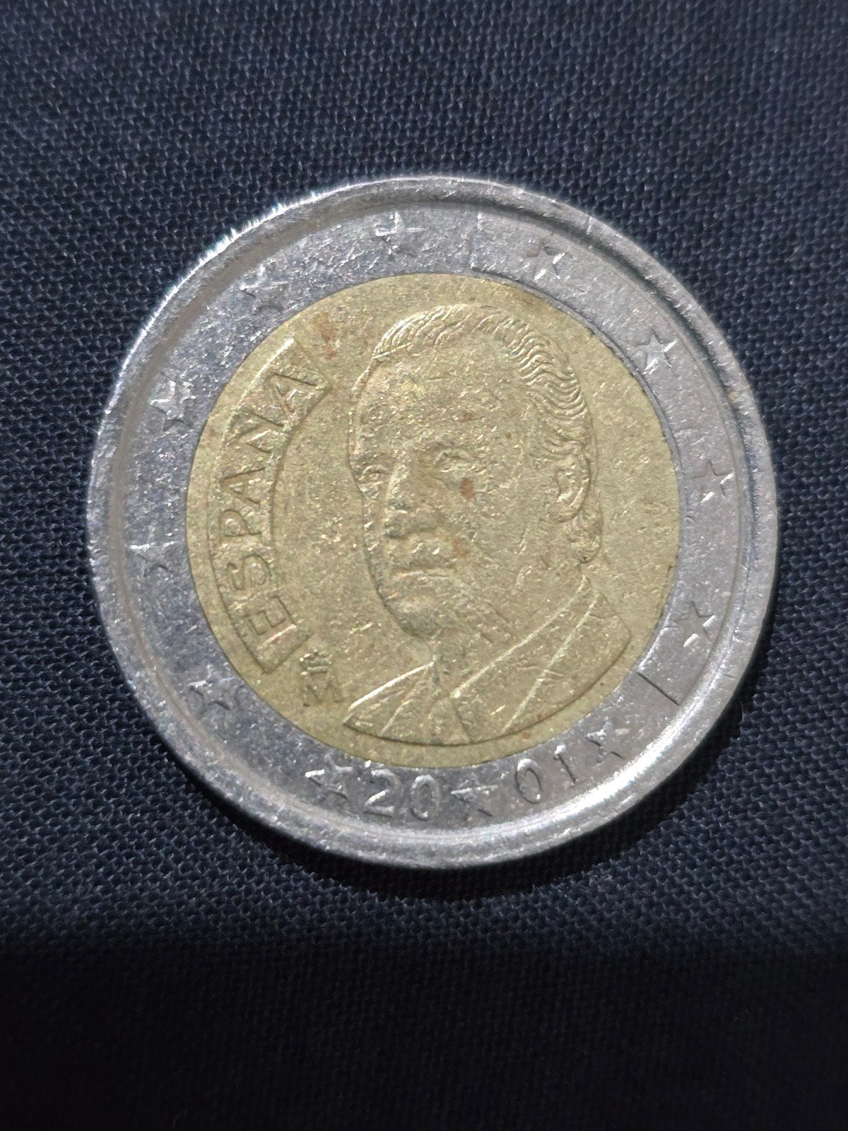 2Euromunt 2001 Espana, Postzegels en Munten, Munten | Europa | Euromunten, Ophalen of Verzenden, Spanje, 2 euro