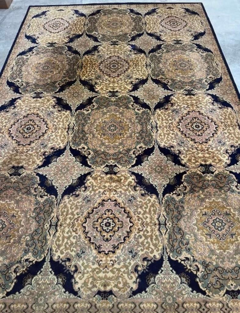 Vintage tapijt 200cm x 300cm perzich oosterse orient wollen, 150 tot 200 cm, 200 cm of meer, Ophalen of Verzenden, Zo goed als nieuw