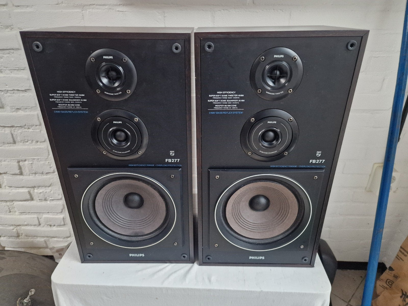 Philips FB 277 speakers, Audio, Tv en Foto, Ophalen, Philips, Gebruikt, Speakerset