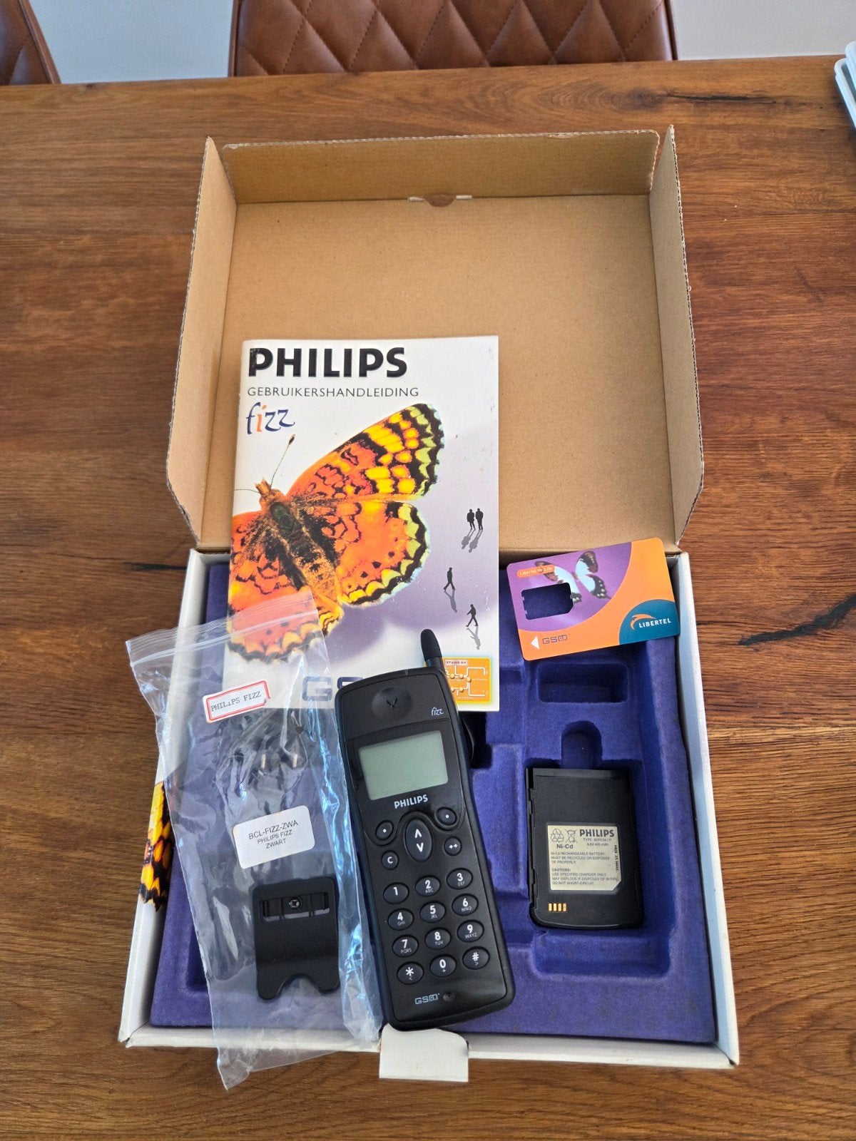 Philips Fizz GSM Mobiele Telefoon - Vintage Klassieker, Ophalen of Verzenden, Geen camera
