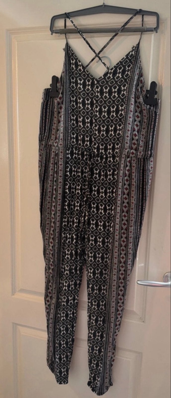 Free People Jumpsuit met print - Zo goed als nieuw (mt M), Free People, Ophalen of Verzenden, Zo goed als nieuw