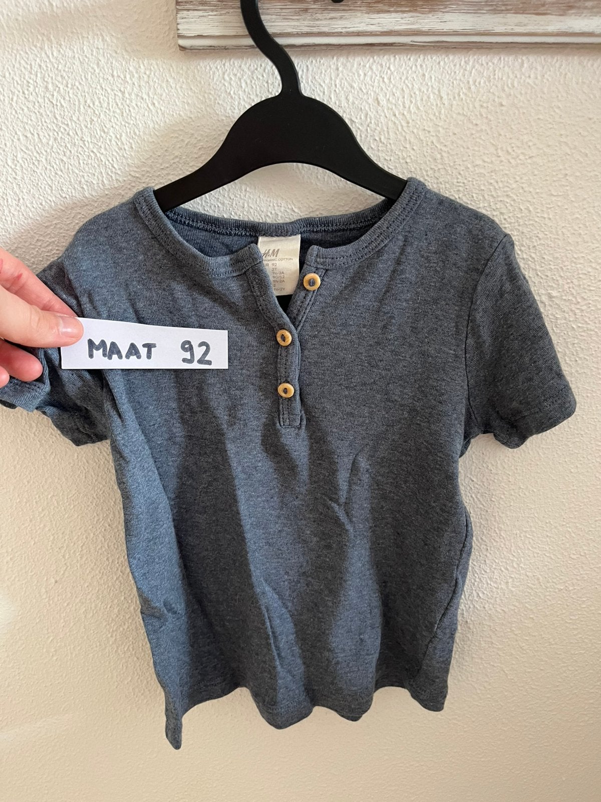 T-shirt H&M maat 92, Ophalen of Verzenden, Zo goed als nieuw, Korte mouw