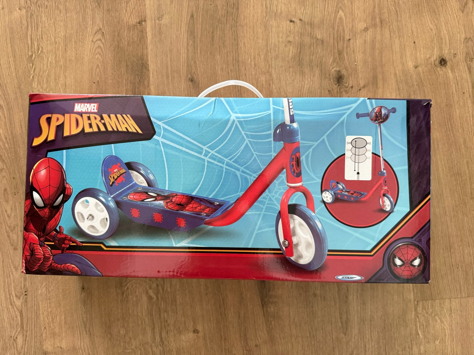 Nieuwe Spider-Man step voor kinderen, Ophalen, Nieuw, Gewone step